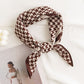 Scarvii - Classic Houndstooth Square Scarf