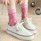 Rufia -Wavy Pattern Sheer Socks