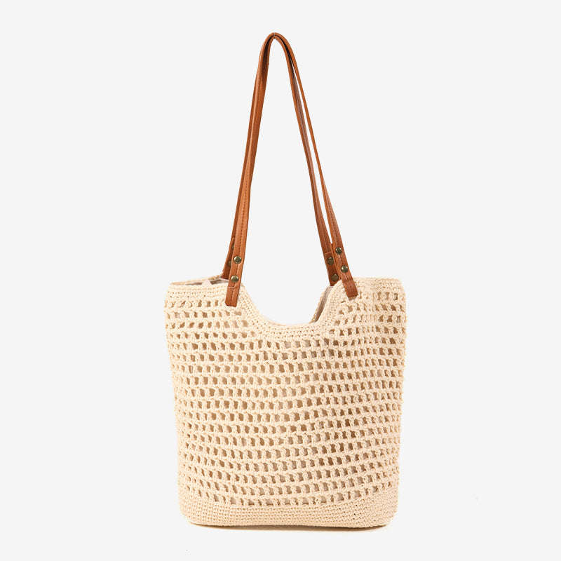 Baggie -  Casual Large Capacity Cotton Knitted Bag