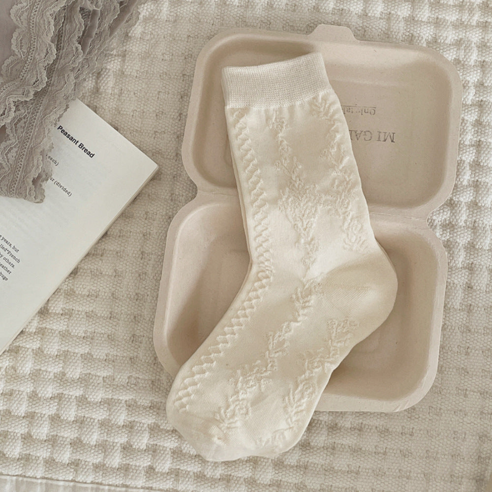 Product image for Rufia - Women's Vintage-Inspired Socks (Vines)