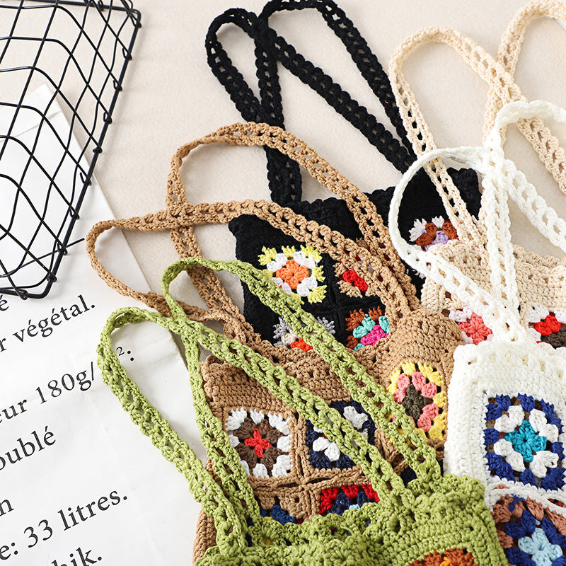 Bohemian Handmade Crochet Bag - Exquisite Handcrafted Tote