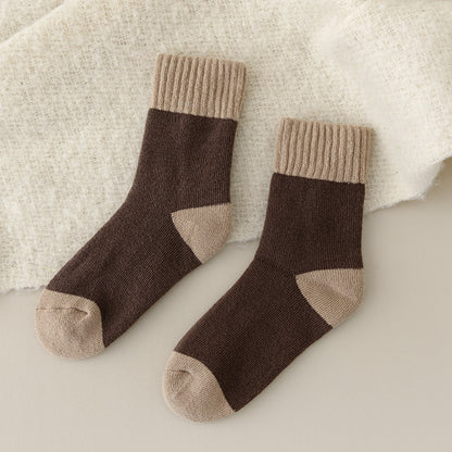 Rufia - Soft Creamy Tone Everyday Crew Socks