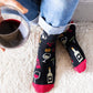 Rufia - 4 Pairs IF YOU CAN READ THIS Funny Socks