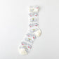 Rufia - Adorable Embroidered Sheer Socks