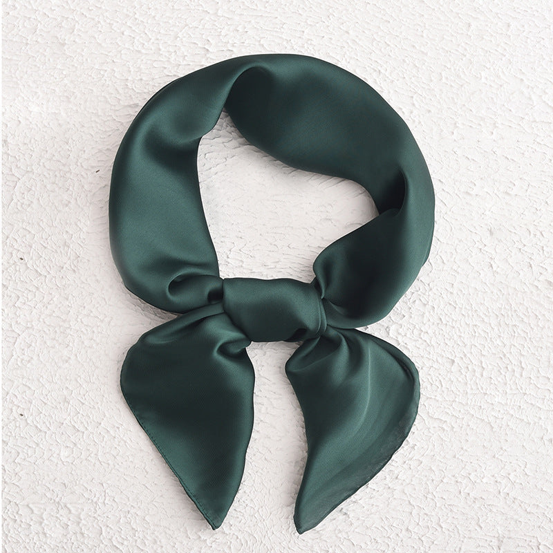 Scarvii - Solid Color Simple Square Scarf