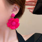 Summer Floral Fabric Earrings