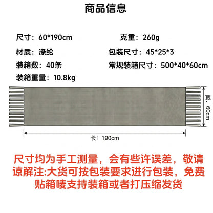 跨境专供｜英伦风春秋包边格子围巾｜舒适保暖｜现货直发支持加工