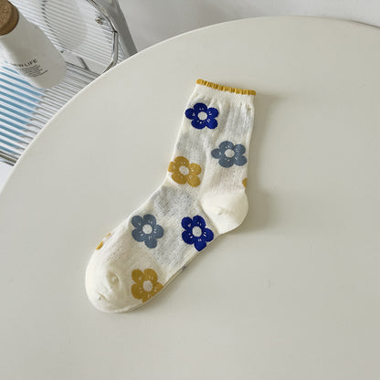 Rufia - Floral Pattern Crew Socks product image 13