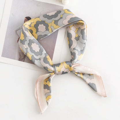Scarvii -  Floral Square Scarf