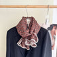 Scarvii - Floral Print Lightweight Scarf