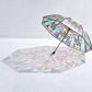 Rano - Stained Glass Pattern Transparent Umbrella