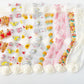 Rufia - Adorable Embroidered Sheer Socks