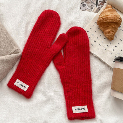 Gloving - FASHION Cuff Label Mittens