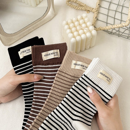 Rufia - Timeless Striped Crew Socks