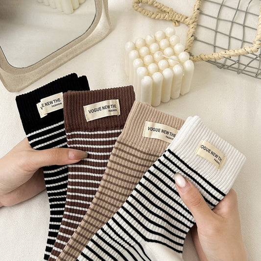 Rufia - Timeless Striped Crew Socks