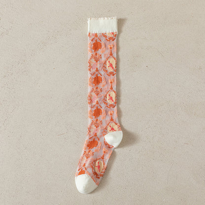 Rufia - Adorable Patterned Summer Stockings