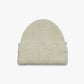 Haila - Solid Color Distressed Frayed Knitted Hat for Women