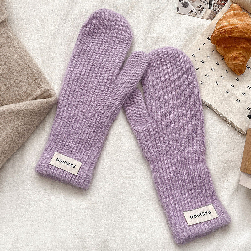 Gloving - FASHION Cuff Label Mittens
