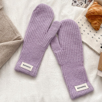 Gloving - FASHION Cuff Label Mittens