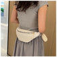 Corduroy Waist Bag with Coin Purse