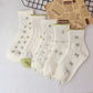 Rufia - Cute Floral Crew Socks