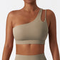 Stepo - Women's Asymmetrical One-Shoulder Yoga Sports Bra