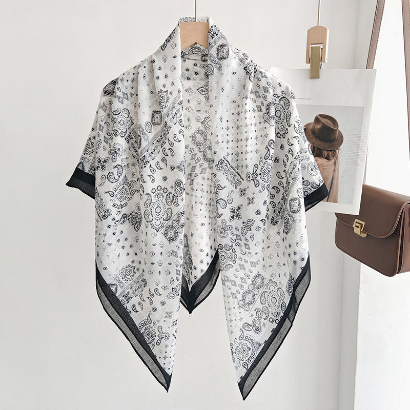 Scarvii Paisley Bandana Square Scarf