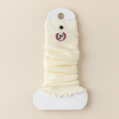 Rufia - Y2K Style Slouch Rib Knit Winter Leg Warmers