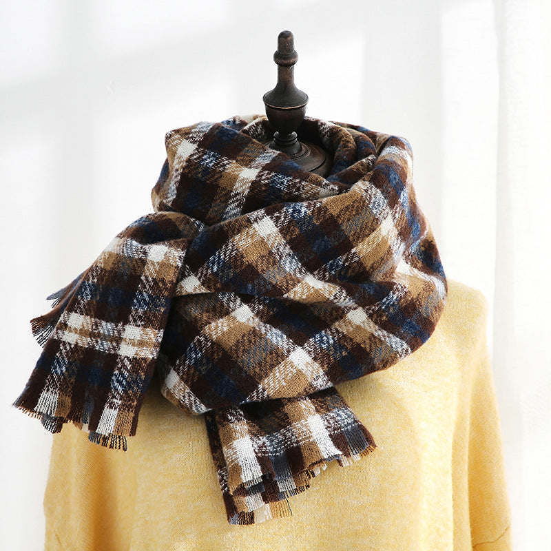 Scarvii - Colorful Plaid Scarf for Women