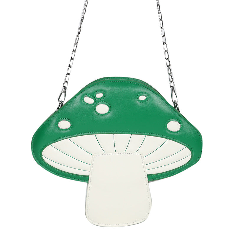 Adorable Mushroom Chain Shoulder Bag