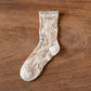 Rufia - Bohemian Embossed Floral Socks