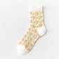 Rufia - Vintage Floral Sheer Socks