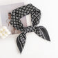 Scarvii - Letter Print Square Scarf