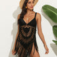 Sexy Hand-Crocheted Fringe Cover-Up Camisole Dress