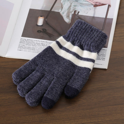 Gloving - Contrast Stripe Extended Cuff Gloves
