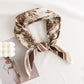 Scarvii - Retro Print Small Square Scarf