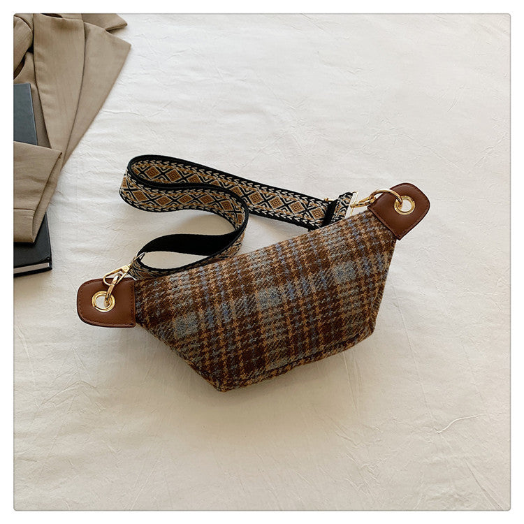 Classic Plaid Belt Bag