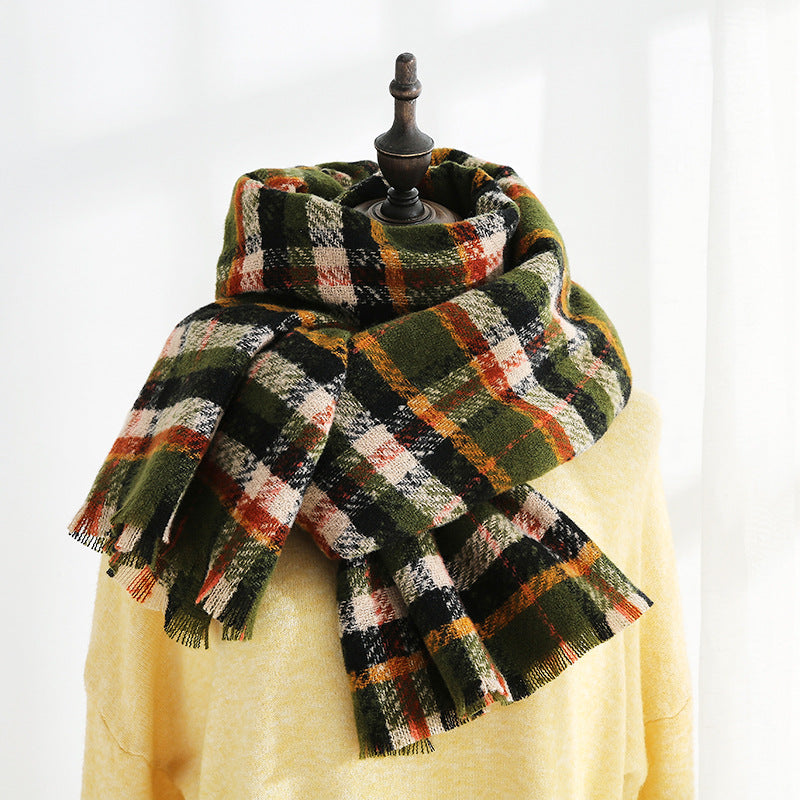 Scarvii - Colorful Plaid Scarf for Women