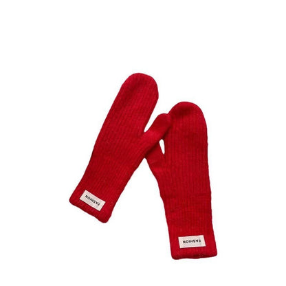 Gloving - FASHION Cuff Label Mittens