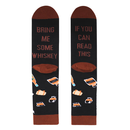 Rufia - 4 Pairs IF YOU CAN READ THIS Funny Socks