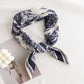 Scarvii - Retro Print Small Square Scarf