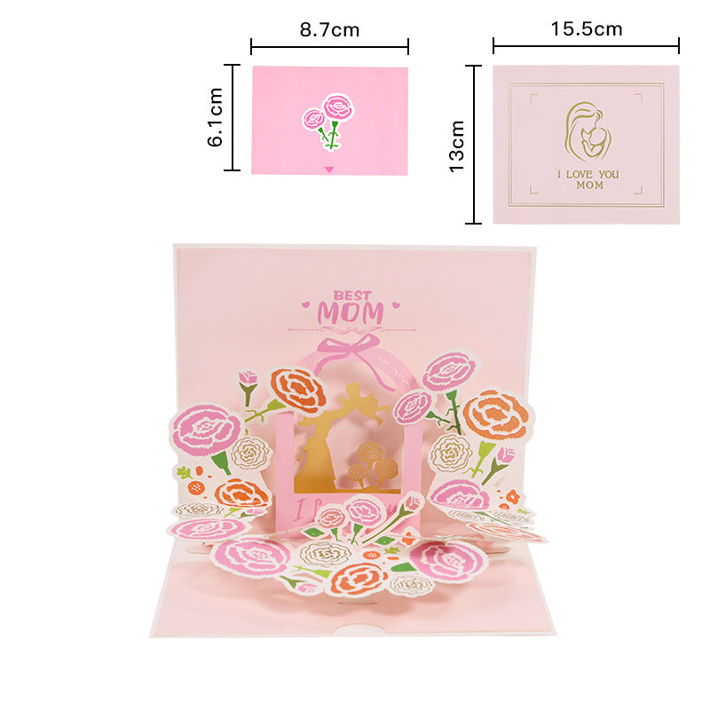 Cardoi- Mother's Day 3D Pop-Up Card