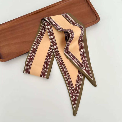 Scarvii Ditsy Floral Skinny Scarf