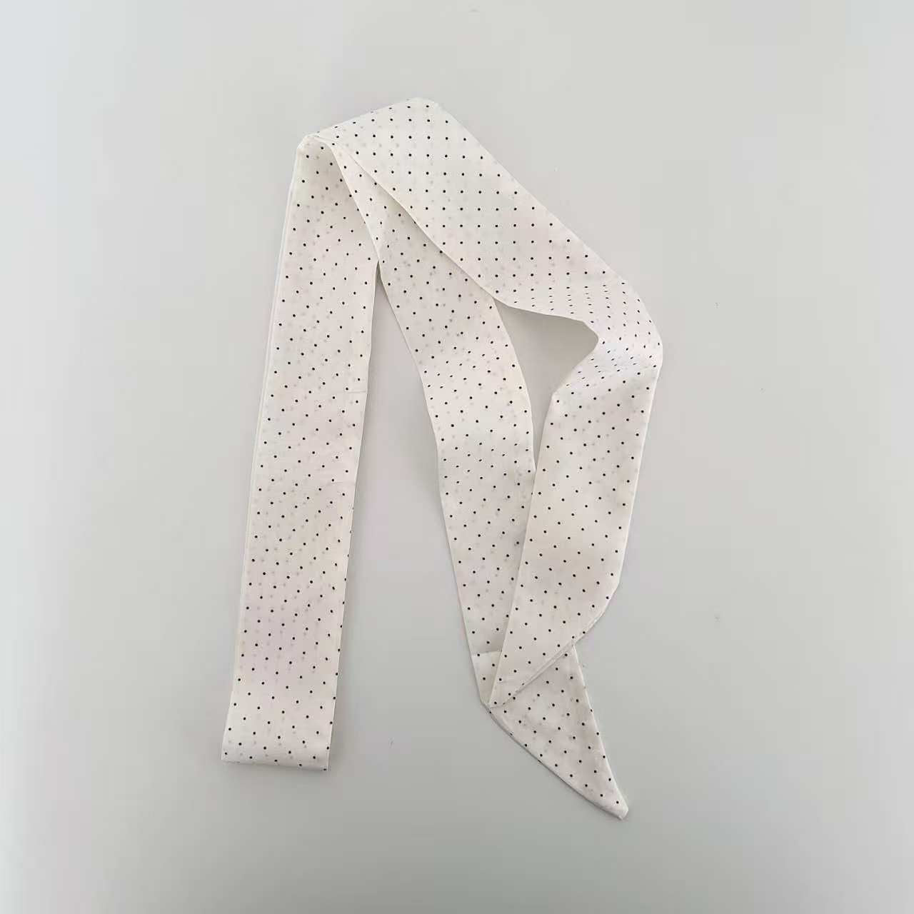 Scarvii Vintage Floral Pattern Skinny Scarf