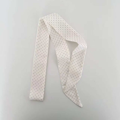 Scarvii Vintage Floral Pattern Skinny Scarf