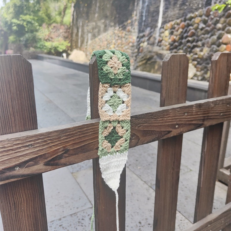 Handmade Crochet Flower Hairband