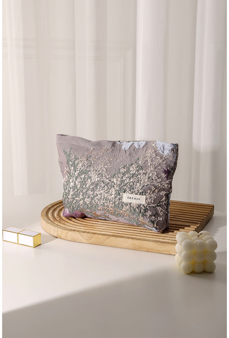 Cosbai - Meadow Floral Cosmetic Bag