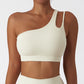 Stepo - Women's Asymmetrical One-Shoulder Yoga Sports Bra