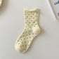 Rufia - Japanese Polka Dot Mid-Calf Socks