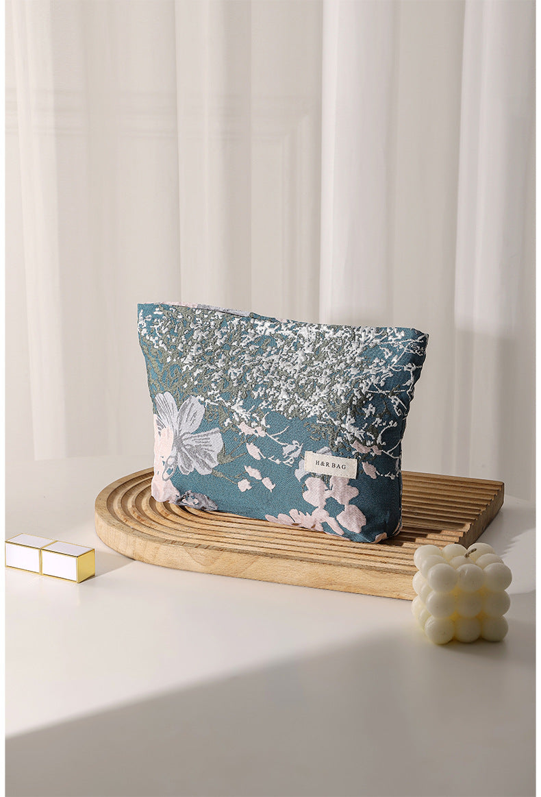 Cosbai - Meadow Floral Cosmetic Bag